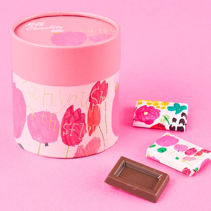 第3世界ショップ Artisan アートBOX ミルクチョコレート（can you…？）